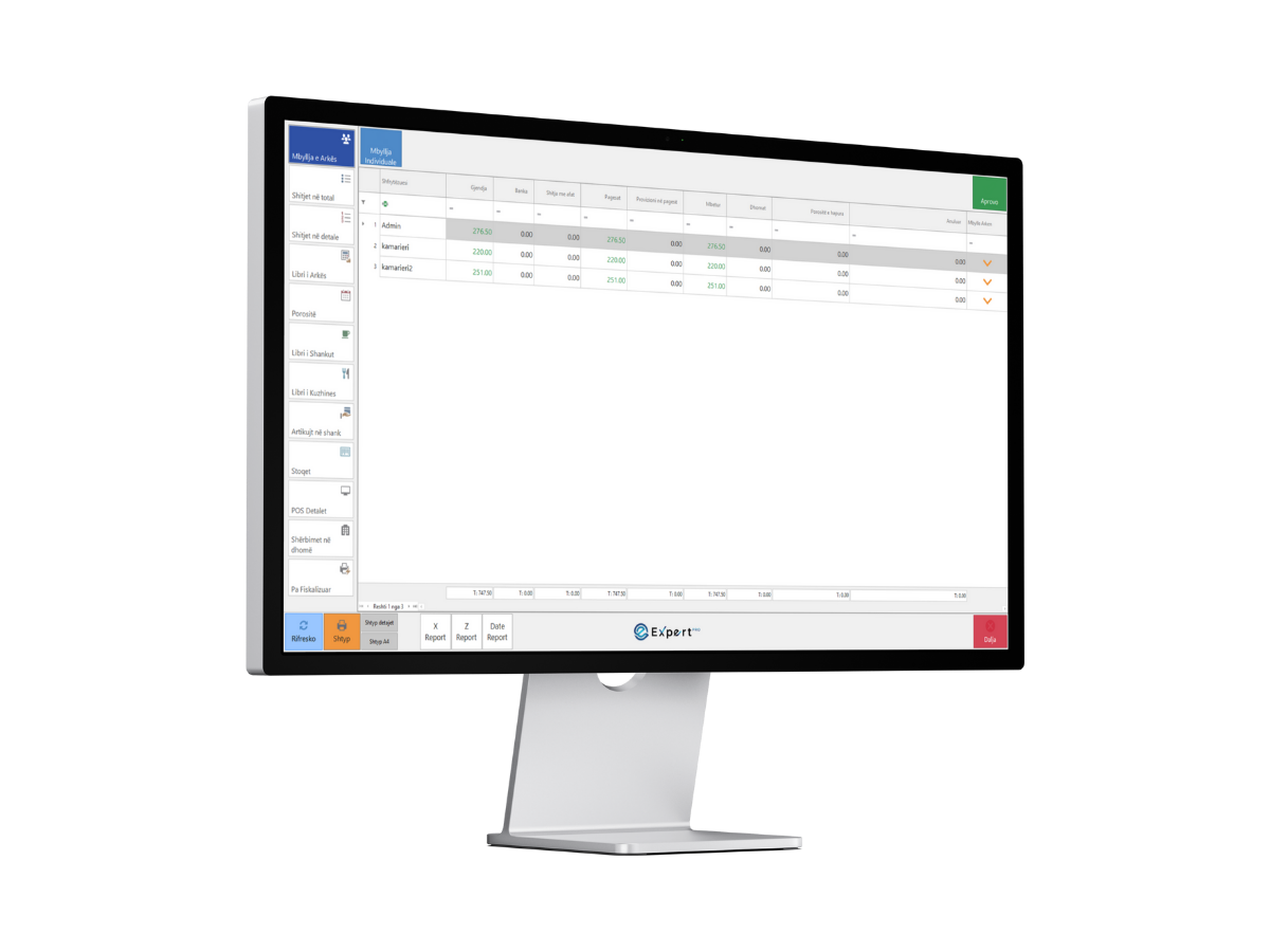 Pamje ekrani Pro Restaurant 3