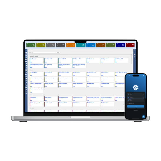 ExpertPro ERP screenshot dark